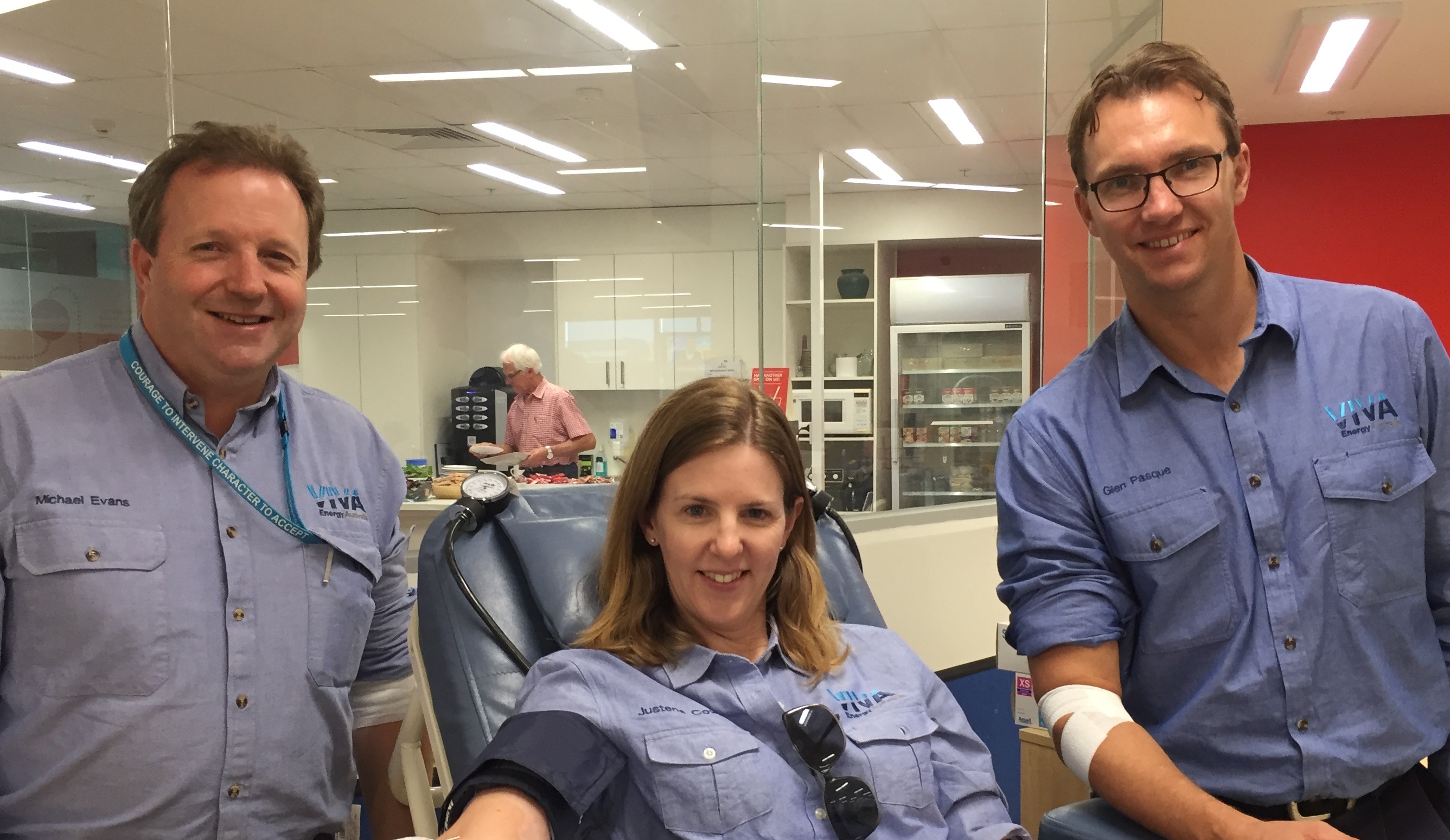 Image 3 Viva Energy employees donate 45 pints of blood